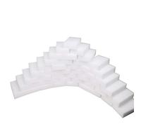 Dr.JIEER 50pz spugna magica Spugne Magiche Ecologiche Bianche per Pulire, Cancellare, Togliere Le Macchie 100x60x20mm