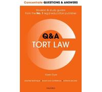 Dr Karen Dyer Concentrate Questions and Answers Tort Law (Tascabile)