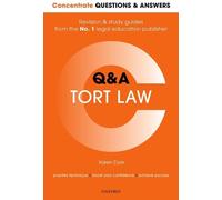 Dr Karen Dyer Concentrate Questions and Answers Tort Law (Tascabile)