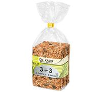 Dr Karg Org Wholegrain - Pane croccanti integrali 3+3, 200 g x 8 (confezione da 8)