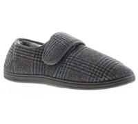 Dr Keller Pantofole da Uomo Touch Chiusura DAVID Navy Taglia UK