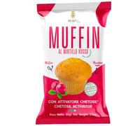 DR.KETO MUFFIN AL MIRTILLO ROSSO - Muffin Chetogenico Con attivatore Chetosil™ a base di Olio MCT (Box da 10 pezzi da 60g)