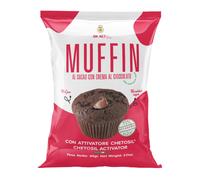 DR.KETO MUFFIN (BOX DA 10x60G) RIPIENO DI CREMA AL COCCOLATO e NOCCIOLE ADATTO P