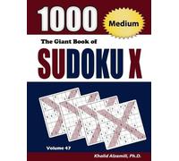 Dr. Khalid Alzamili The Giant Book of Sudoku X (Tascabile) Adult Activity Books