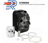 DR KT00066 KIT GRUPPO TERMICO SP.12 Ø43 PIAGGIO CIAO MIX TEEN 50 1996-2001