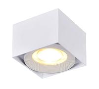 Dr.lazy 10W LED Spot light Faretti da soffitto,Faretto Lampada,plafoniera faretto,Lampade da soffitto,Faretto Orientabili,Faretti da muro,10x10x7CM (Bianco-3000K)