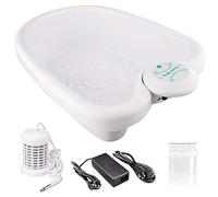 Dr.Lefran Macchina da Bagno per Massaggio ai Piedi Detox agli ioni Negativi Tutto in Uno, Pulizia delle Cellule, Home Health Spa Machine Foot Spa Tub 1 Set per la Cura di Array con Bacino in plastica