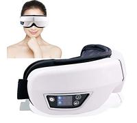 Dr.Lefran Massaggiatore Elettrico per Occhi, Massaggiatore oculare Wireless Ricaricabile Bluetooth, pressoterapia per Occhi Protezione visiva Vibrazioni della Macchina Riscaldamento dell'Aria