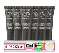 Dr. Lipp Original Lanolina Balsamo Capezzoli 6x 8ml - Trattamento Idratante Naturale 10-in-1 per Labbra, Pelle Secca, Capezzoli, Capelli, Barba e Altro - Senza Profumo, Ipoallergenico, Ecologico