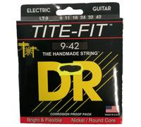 Muta corde chitarra elettrica DR LT 9 TITE FIT Light