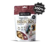 DR MALOU 100% fegato di agnello liofilizzato 50g snack per gatti
