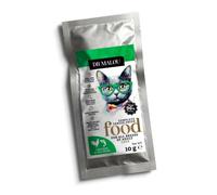 DR MALOU Cibo liofilizzato Pollo con Salmone 10 g cibo secco per gatti