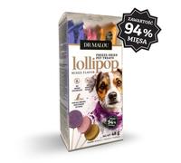 DR MALOU Lollipop Mixed Flavor Lecca-lecca liofilizzati alla carne per cani, 48 g (6 pezzi)