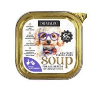DR MALOU Zuppa liofilizzata Anatra con mirtillo 12g cibo umido per cani