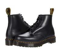 Dr Martens - 101 Bex - Stivali neri in pelle liscia con 6 occhielli-Nero 39