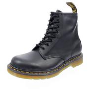 Dr. Martens 1460 - Black Greasy Nero - Donna Scarpe Stivaletti Stringati