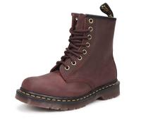 Dr. Martens 1460 Crazy Horse Bordeaux - Taglia 41 [7 US 26cm] Scarpe Donna