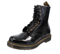 Dr. Martens 1460 - Distressed Patent Nero - Donna Scarpe Stivali E Stivaletti