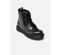 Dr. Martens Stivale '1460' nero / argento, Taglia 34