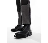 Dr. Martens - 1460 Mono - Stivali unisex a 8 occhielli neri lisci-Nero 37