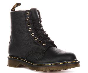 Dr Martens 1460 Pascal 8-Eye Fodera Pile Caviglia Donna Stivali Neri EU 36-42