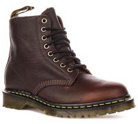 Dr Martens 1460 Pascal Lace Up Fleece Lined Ankle Boots Marrone Scuro EU 36-42