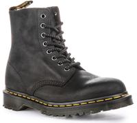 DR MARTENS 1460 Pascal Wxd Stivali da Donna IN Nero Taglia UK 7