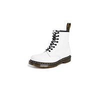 DR MARTENS 1460 Liscio Donna Pizzo Pelle Stivaletto IN Bianco Misura UK 3 - 12
