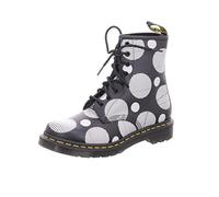 Dr. Martens 1460 SMOOTH POLKA Anfibio nero Da donna 1460 SMOOTH POLKA