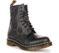 DR MARTENS 1460 Vonda A- Occhio con Lacci Rosa Ric Donna Stivale IN Nero UK 3 -