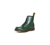 DR MARTENS 1460 Verde pelle Liscia con Lacci da Uomo Stivale IN Verde UK 3 - 12