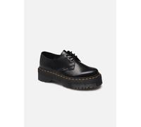 Dr Martens - 1461 Quad - Scarpe nere in pelle liscia con 3 occhielli-Nero 42