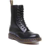 Dr. Martens 1490, Stivali unisex adulto, Nero (Black Smooth) 44
