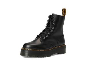 Dr. Martens 15265001 Jadon Polished Smooth, Scarpe Stringate Basse Brogue Uomo, Black Smooth15265001, 36 EU