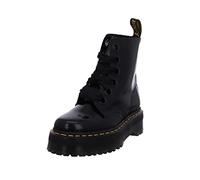 Dr Martens Molly 6 Occhio Bold Pizzo Plateau Suola IN Nero Taglia UK 3 - 8