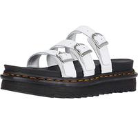 Dr. Martens 25456100 Slide Sandal Donna, White Hydro EU 39