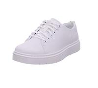 Dr Martens 27421100 6 Eye Shoe Uomo, White 10 Oz Canvas EU 42