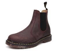 Dr. Martens 2976 - Crazy Horse Bordeaux - Taglia 37 [4 US 23cm] Scarpe Donna