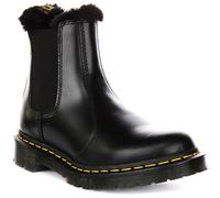 DR MARTENS 2976 Leonore Foderato Chelsea Donna Stivali IN Grigio Scuro UK 3 - 8