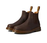 Dr. Martens 2976 Smooth Chelsea, Anfibi Unisex adulto, Dark Brown Crazy Horse, 41 EU
