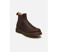Dr. Martens - 2976 yellow stitch Marrone - Stivaletti e tronchetti 40 Marrone