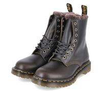 Dr. Martens 41414020 - Stivali stringati da donna, in pelle liscia, colore: marrone scuro, marrone scuro., 41 EU
