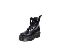 DR MARTENS Molly 6 Occhio Bold Pizzo Plateau Suola Stivali da Donna Nero UK 3 -