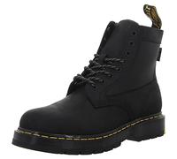 Dr. Martens 8 Eye Boot, Anfibi Unisex-Adulto, Black Connection WP & Black Coated Nylon, 37 EU