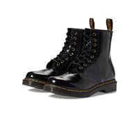 DR MARTENS 1460 DISTRESSED PATENT BLK boots / scarponcini Donna 37