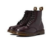 Dr. Martens 8 Eye Boot, Stivaletti Unisex-Adulto, Burgundy, 36 EU