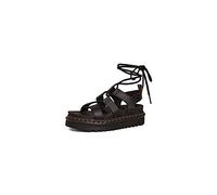 Dr Martens 8 Eye Boot, Stivali da Neve Unisex-Adulto, Black Smooth, 41 EU