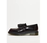 Dr. Martens - Adrian - Mocassini unisex in pelle rosso ciliegia con nappe 41