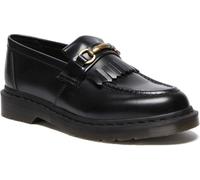 Dr. Martens, Adrian Snaffle Loafer Polished Smooth, Scarpe Mocassino Moda Fashion Unisex (Black, Sistema Taglie Calzature EU, Adulto, Numero, Media, 39)