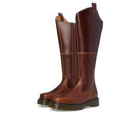 Dr. Martens Amaayah - Stivali da equitazione da donna, in pelle, alti fino al ginocchio, Butterscotch, 38 EU